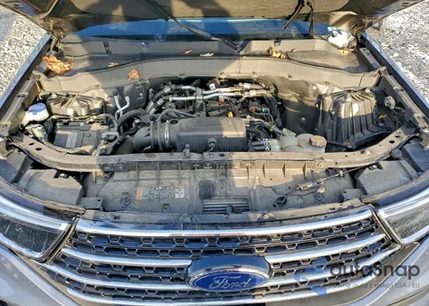 2021 Ford Explorer Xlt z USA, uszkodzony, nr VIN 1FMSK8DH8MGC44070